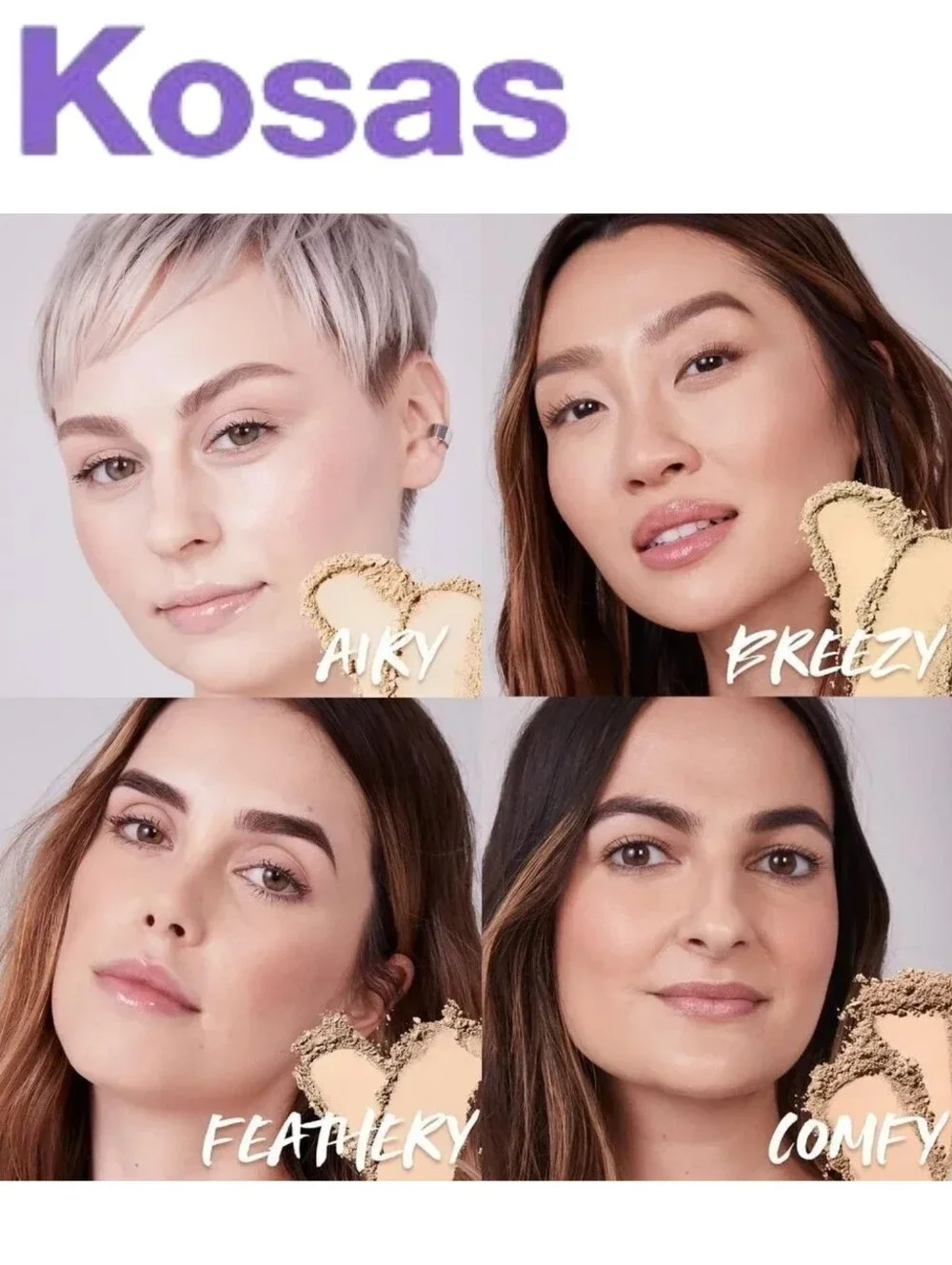 KOSAS Cloud Setting Powder in Comfy- Sheer Medium
